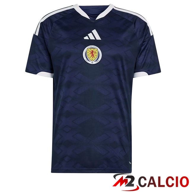Maglie Calcio Personalizzate,Tute Calcio Squadre,Maglia Nazionale Italiana Calcio | Maglie Calcio Scozia Prima Blu Reale 2026/2027