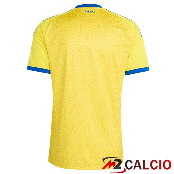 Maglie Calcio Ucraina Prima Giallo 2026/2027