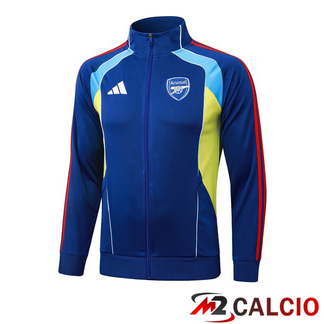 Maglie Calcio Personalizzate,Tute Calcio Squadre,Maglia Nazionale Italiana Calcio | Giacca Calcio Arsenal Blu 2025/2026