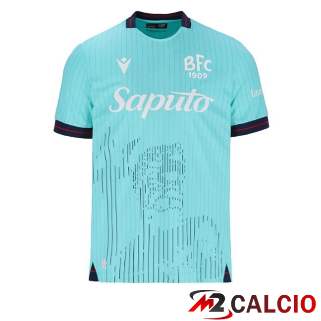 Maglie Calcio Personalizzate,Tute Calcio Squadre,Maglia Nazionale Italiana Calcio | Maglie Calcio Bologna Terza Blu 2025/2026