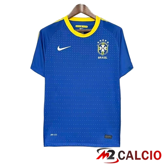 Maglie Calcio Personalizzate,Tute Calcio Squadre,Maglia Nazionale Italiana Calcio | Maglie Calcio Brasile Retro Seconda 2010