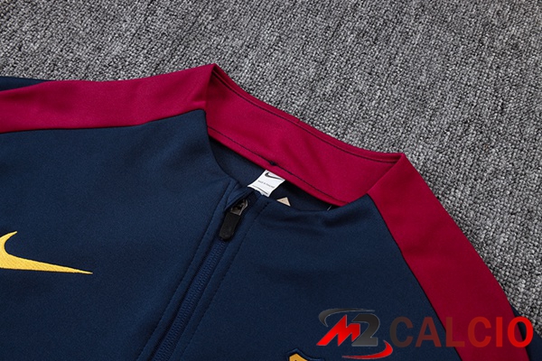 Insieme Tuta Calcio - Giacca FC Barcellona Blu Reale 2025/2026