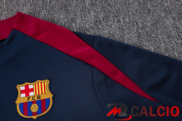 Insieme Tuta Calcio - Giacca FC Barcellona Blu Reale 2025/2026