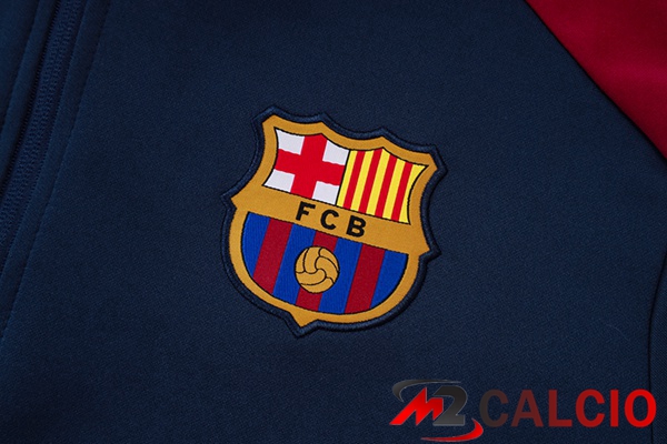 Insieme Tuta Calcio - Giacca FC Barcellona Blu Reale 2025/2026