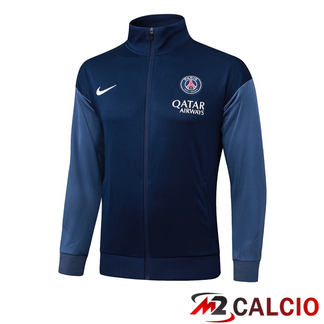 Maglie Calcio Personalizzate,Tute Calcio Squadre,Maglia Nazionale Italiana Calcio | Giacca Calcio Paris PSG Blu Reale 2025/2026