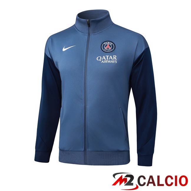 Maglie Calcio Personalizzate,Tute Calcio Squadre,Maglia Nazionale Italiana Calcio | Giacca Calcio Paris PSG Blu Reale 2025/2026