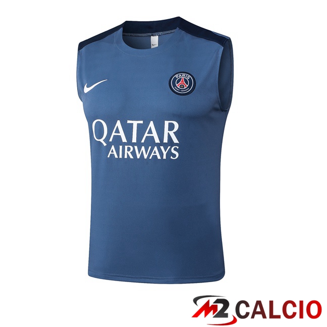 Maglie Calcio Personalizzate,Tute Calcio Squadre,Maglia Nazionale Italiana Calcio | Canotta Allenamento Paris PSG Grigio 2025/2026