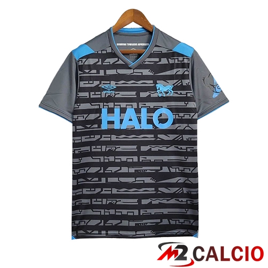 Maglie Calcio Personalizzate,Tute Calcio Squadre,Maglia Nazionale Italiana Calcio | Maglie Calcio Ipswich Town Edizione Speciale Nero 2025/2026