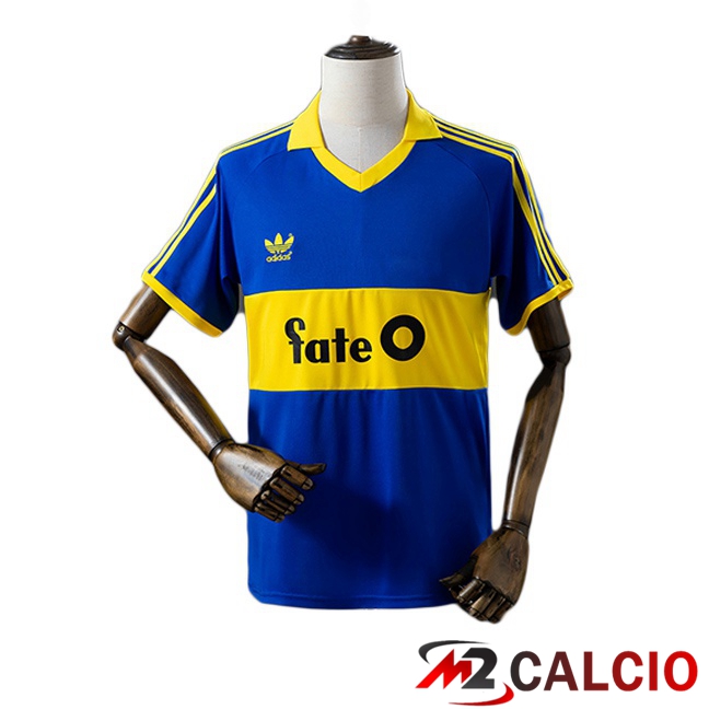 Maglie Calcio Personalizzate,Tute Calcio Squadre,Maglia Nazionale Italiana Calcio | Maglie Calcio Boca Juniors Retro Prima Blu Reale 1986-1988