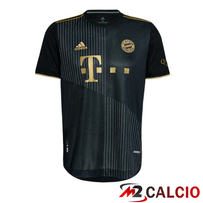 Maglie Calcio Personalizzate,Tute Calcio Squadre,Maglia Nazionale Italiana Calcio | Maglie Calcio Bayern Monaco Retro Seconda Nero 2021-2022