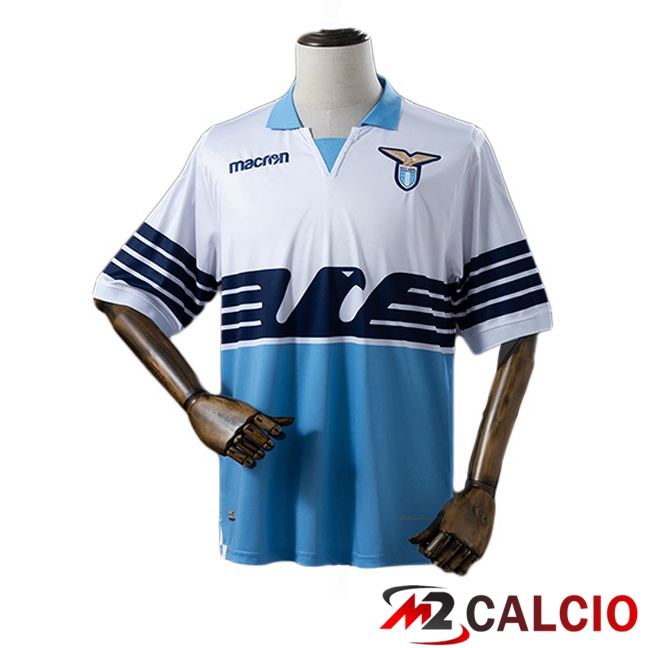 Maglie Calcio Personalizzate,Tute Calcio Squadre,Maglia Nazionale Italiana Calcio | Maglie Calcio SS Lazio Retro Prima Blu Bianco 2018-2019