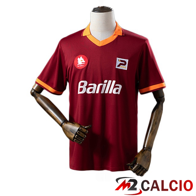 Maglie Calcio Personalizzate,Tute Calcio Squadre,Maglia Nazionale Italiana Calcio | Maglie Calcio AS Roma Retro Prima Rosso 1982-1983