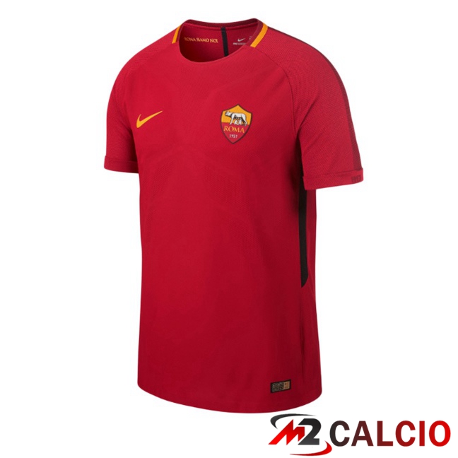 Maglie Calcio Personalizzate,Tute Calcio Squadre,Maglia Nazionale Italiana Calcio | Maglie Calcio AS Roma Retro Prima Rosso 2017-2018