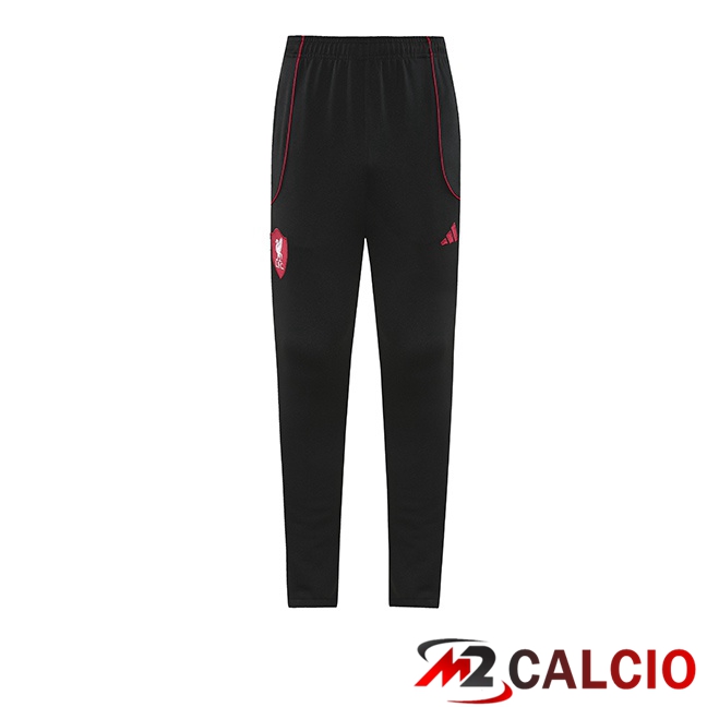 Maglie Calcio Personalizzate,Tute Calcio Squadre,Maglia Nazionale Italiana Calcio | Pantaloni Da Allenamento FC Liverpool Nero 2025/2026