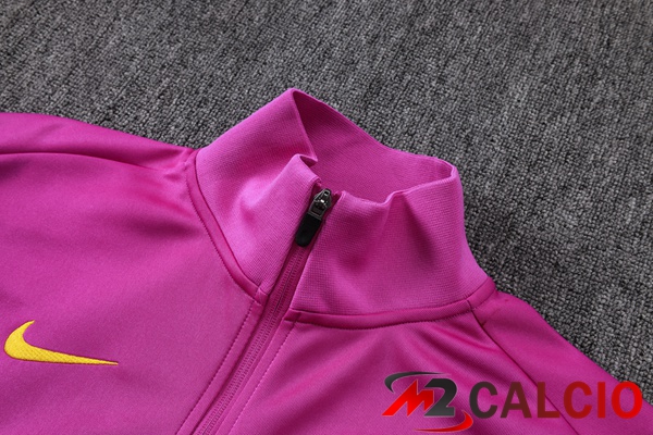 Insieme Tuta Calcio - Giacca FC Barcellona Viola 2025/2026