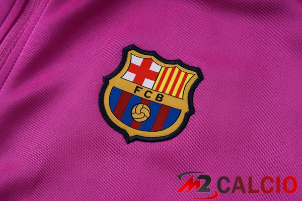 Insieme Tuta Calcio - Giacca FC Barcellona Viola 2025/2026