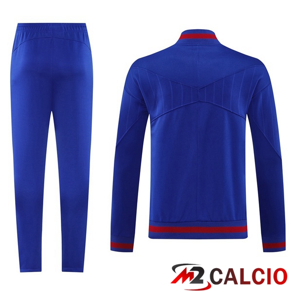 Insieme Tuta Calcio - Giacca FC Barcellona Blu 2025/2026
