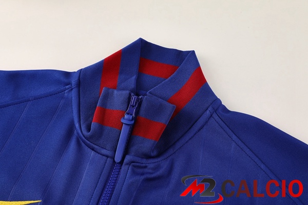 Insieme Tuta Calcio - Giacca FC Barcellona Blu 2025/2026