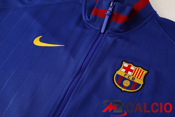 Insieme Tuta Calcio - Giacca FC Barcellona Blu 2025/2026