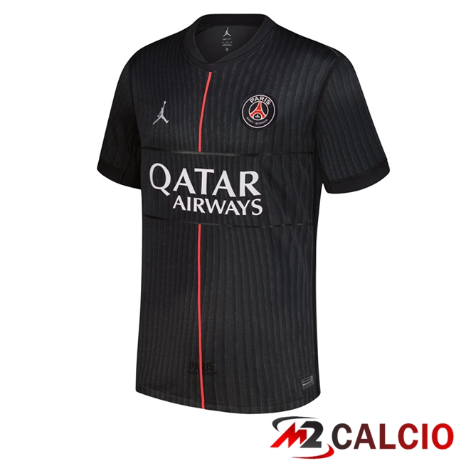 Maglie Calcio Personalizzate,Tute Calcio Squadre,Maglia Nazionale Italiana Calcio | Maglie Calcio Paris PSG Quarto Nero 2025/2026