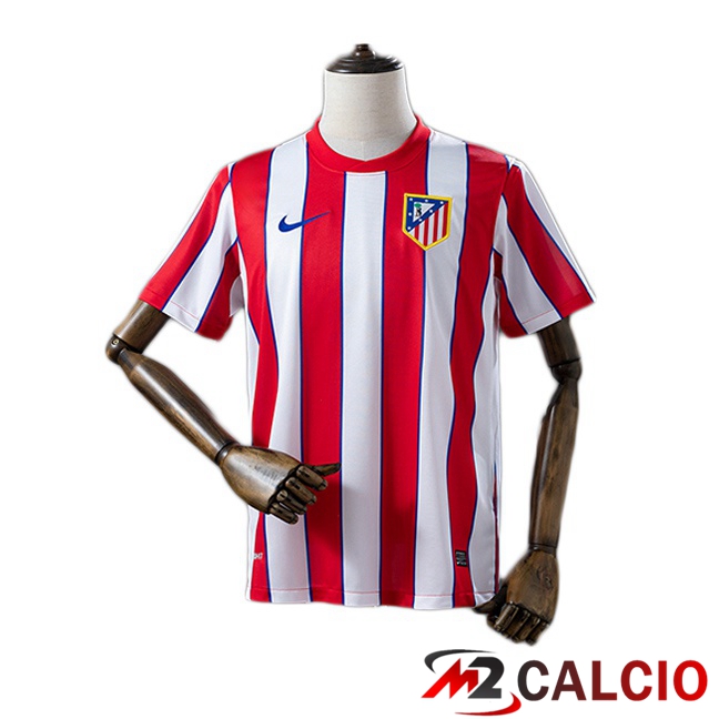 Maglie Calcio Personalizzate,Tute Calcio Squadre,Maglia Nazionale Italiana Calcio | Maglie Calcio Atletico Madrid Retro Prima Rosso Bianco 2011-2012