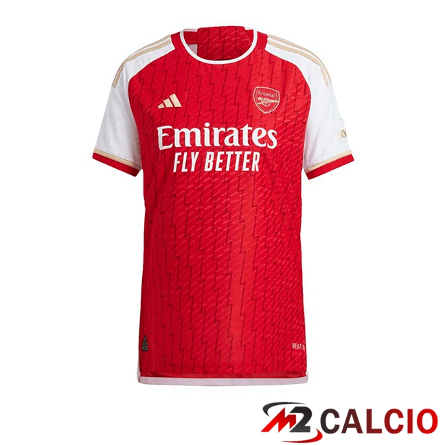 Maglie Calcio Personalizzate,Tute Calcio Squadre,Maglia Nazionale Italiana Calcio | Maglie Calcio Arsenal Retro Prima Bianco Rosso 2023-2024