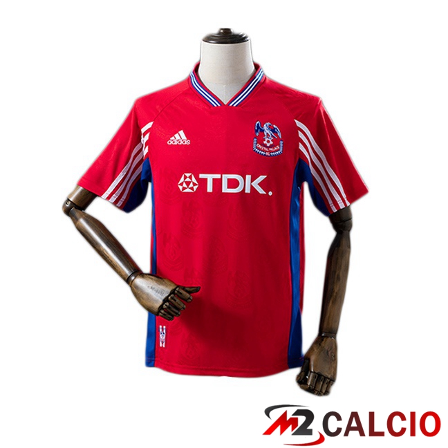 Maglie Calcio Personalizzate,Tute Calcio Squadre,Maglia Nazionale Italiana Calcio | Maglie Calcio Crystal Palace Retro Prima Rosso 1998-1999