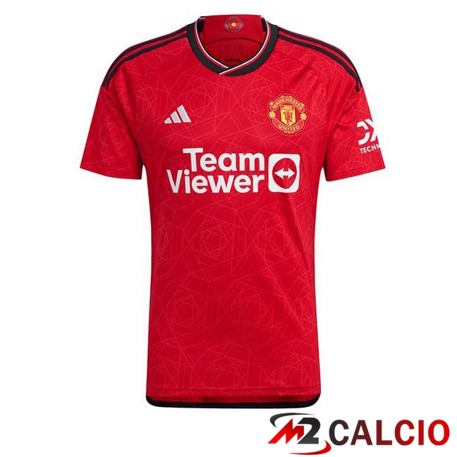 Maglie Calcio Personalizzate,Tute Calcio Squadre,Maglia Nazionale Italiana Calcio | Maglie Calcio Manchester United Retro Prima Rosso 2023-2024
