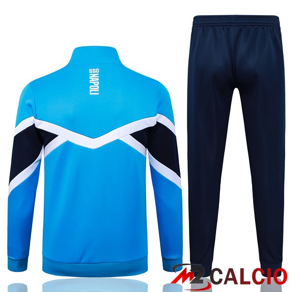 Insieme Tuta Calcio - Giacca SSC Napoli Blu 2025/2026