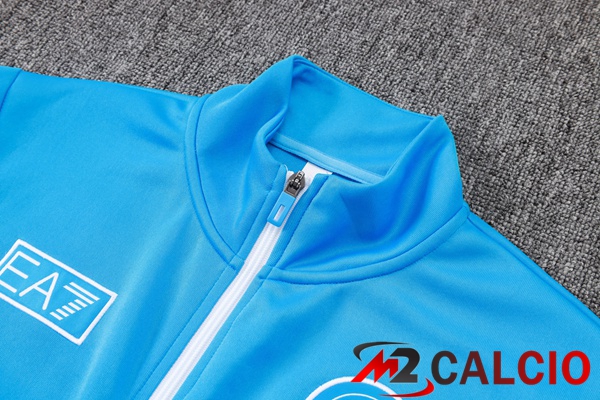 Insieme Tuta Calcio - Giacca SSC Napoli Blu 2025/2026