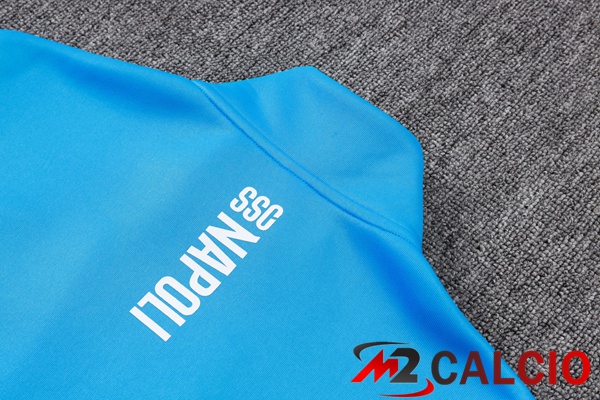 Insieme Tuta Calcio - Giacca SSC Napoli Blu 2025/2026