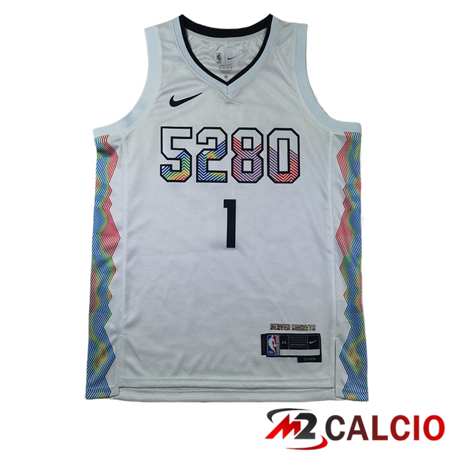 Maglie Calcio Personalizzate,Tute Calcio Squadre,Maglia Nazionale Italiana Calcio | Maglie Denver Nuggets (PORTER JR. #1) 2025/2026 Bianco/Nero Maglie Calcio Personalizzate,Tute Calcio Squadre,Maglia Nazionale Italiana Calcio | Maglie Denver Nuggets (PORTER JR. #1) 2025/2026 Bianco/Nero