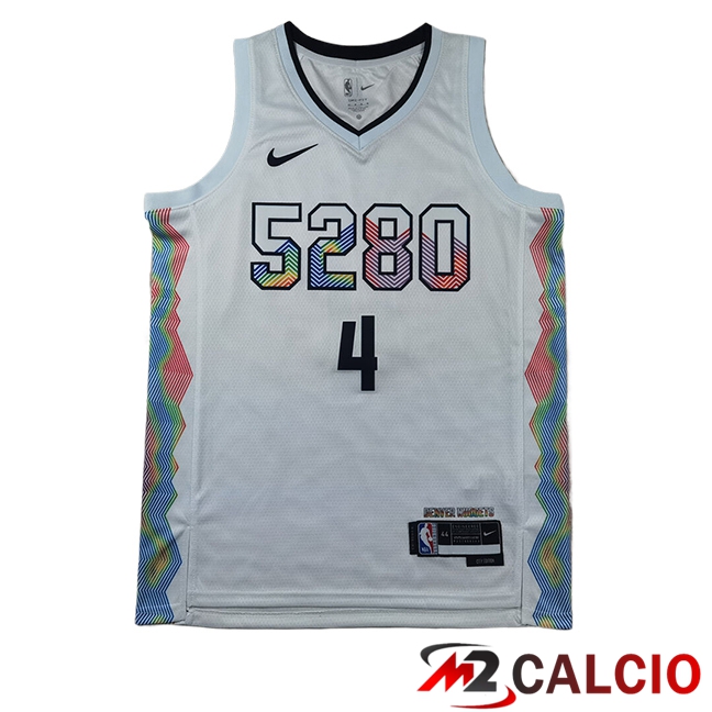 Maglie Calcio Personalizzate,Tute Calcio Squadre,Maglia Nazionale Italiana Calcio | Maglie Denver Nuggets (WESTBROOK #4) 2025/2026 Bianco/Nero Maglie Calcio Personalizzate,Tute Calcio Squadre,Maglia Nazionale Italiana Calcio | Maglie Denver Nuggets (WESTBROOK #4) 2025/2026 Bianco/Nero