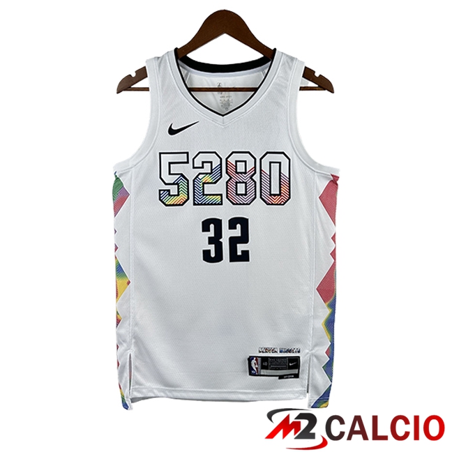Maglie Calcio Personalizzate,Tute Calcio Squadre,Maglia Nazionale Italiana Calcio | Maglie Denver Nuggets (GORDON #32) 2025/2026 Bianco/Nero Maglie Calcio Personalizzate,Tute Calcio Squadre,Maglia Nazionale Italiana Calcio | Maglie Denver Nuggets (GORDON #32) 2025/2026 Bianco/Nero
