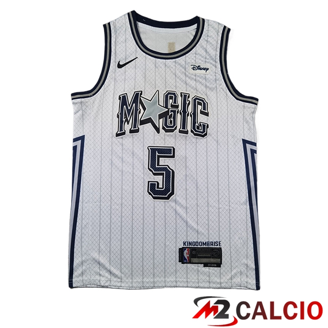 Maglie Calcio Personalizzate,Tute Calcio Squadre,Maglia Nazionale Italiana Calcio | Maglie Orlando Magic (BANCHERO #5) 2024/2025 Bianco/Nero Maglie Calcio Personalizzate,Tute Calcio Squadre,Maglia Nazionale Italiana Calcio | Maglie Orlando Magic (BANCHERO #5) 2024/2025 Bianco/Nero