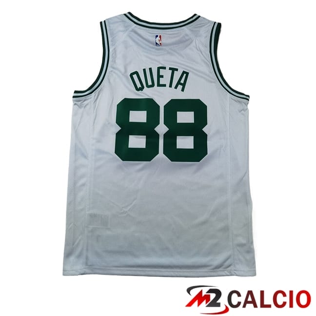 Maglie Boston Celtics (QUETA #88) 2024/2025 Bianco/Verde