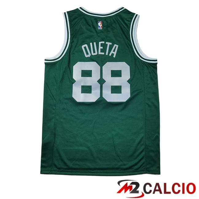 Maglie Boston Celtics (QUETA #88) 2024/2025 Verde/Bianco