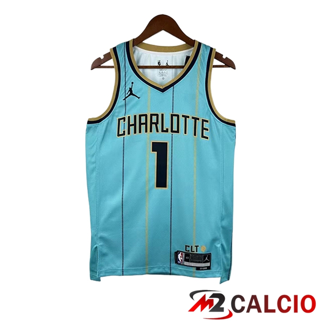 Maglie Calcio Personalizzate,Tute Calcio Squadre,Maglia Nazionale Italiana Calcio | Maglie Charlotte Hornets (BALL #1) 2025/2026 Blu/Nero Maglie Calcio Personalizzate,Tute Calcio Squadre,Maglia Nazionale Italiana Calcio | Maglie Charlotte Hornets (BALL #1) 2025/2026 Blu/Nero