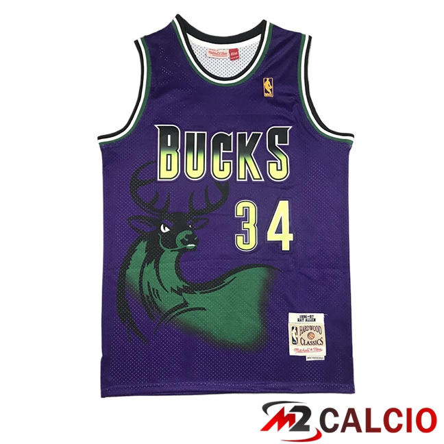 Maglie Calcio Personalizzate,Tute Calcio Squadre,Maglia Nazionale Italiana Calcio | Maglie Milwaukee Bucks (ALLEN #34) 2025/2026 Viola/Verde Maglie Calcio Personalizzate,Tute Calcio Squadre,Maglia Nazionale Italiana Calcio | Maglie Milwaukee Bucks (ALLEN #34) 2025/2026 Viola/Verde