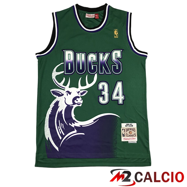 Maglie Calcio Personalizzate,Tute Calcio Squadre,Maglia Nazionale Italiana Calcio | Maglie Milwaukee Bucks (ALLEN #34) 2025/2026 Verde/Viola Maglie Calcio Personalizzate,Tute Calcio Squadre,Maglia Nazionale Italiana Calcio | Maglie Milwaukee Bucks (ALLEN #34) 2025/2026 Verde/Viola