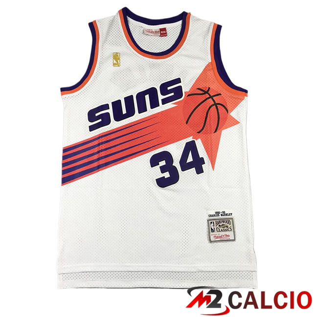 Maglie Calcio Personalizzate,Tute Calcio Squadre,Maglia Nazionale Italiana Calcio | Maglie Phoenix Suns (BARKLEY #34) 2025/2026 Bianco/Arancia Maglie Calcio Personalizzate,Tute Calcio Squadre,Maglia Nazionale Italiana Calcio | Maglie Phoenix Suns (BARKLEY #34) 2025/2026 Bianco/Arancia