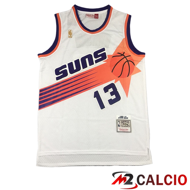 Maglie Calcio Personalizzate,Tute Calcio Squadre,Maglia Nazionale Italiana Calcio | Maglie Phoenix Suns (NASH #13) 2025/2026 Bianco/Arancia Maglie Calcio Personalizzate,Tute Calcio Squadre,Maglia Nazionale Italiana Calcio | Maglie Phoenix Suns (NASH #13) 2025/2026 Bianco/Arancia