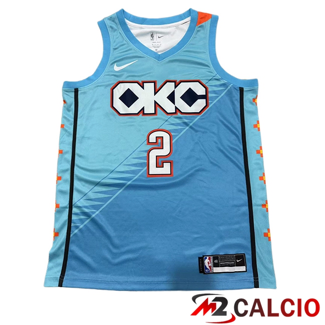 Maglie Calcio Personalizzate,Tute Calcio Squadre,Maglia Nazionale Italiana Calcio | Maglie Oklahoma City Thunder (GILGEOUS-ALEXANDER #2) 2025/2026 Blu Maglie Calcio Personalizzate,Tute Calcio Squadre,Maglia Nazionale Italiana Calcio | Maglie Oklahoma City Thunder (GILGEOUS-ALEXANDER #2) 2025/2026 Blu