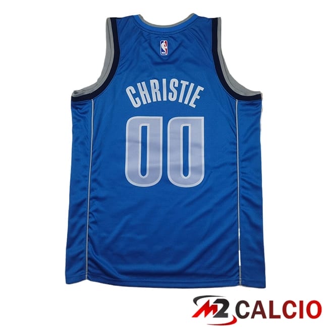 Maglie Dallas Mavericks (CHRISTIE #00) 2025/2026 Blu