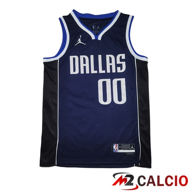 Maglie Calcio Personalizzate,Tute Calcio Squadre,Maglia Nazionale Italiana Calcio | Maglie Dallas Mavericks (CHRISTIE #00) 2025/2026 Blu Scuro