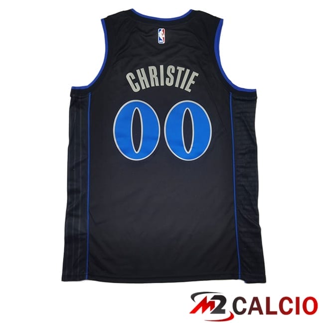 Maglie Dallas Mavericks (CHRISTIE #00) 2025/2026 Blu/Nero