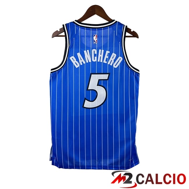 Maglie Orlando Magic (BANCHERO #5) 2025/2026 Blu