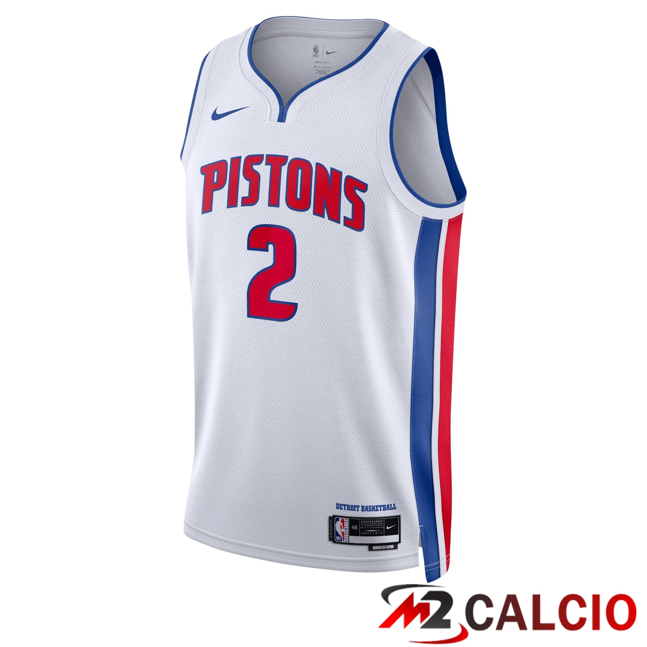 Maglie Calcio Personalizzate,Tute Calcio Squadre,Maglia Nazionale Italiana Calcio | Maglie Detroit Pistons Nike Association Edition Swingman - Bianca - Cade Cunningham - Unisex