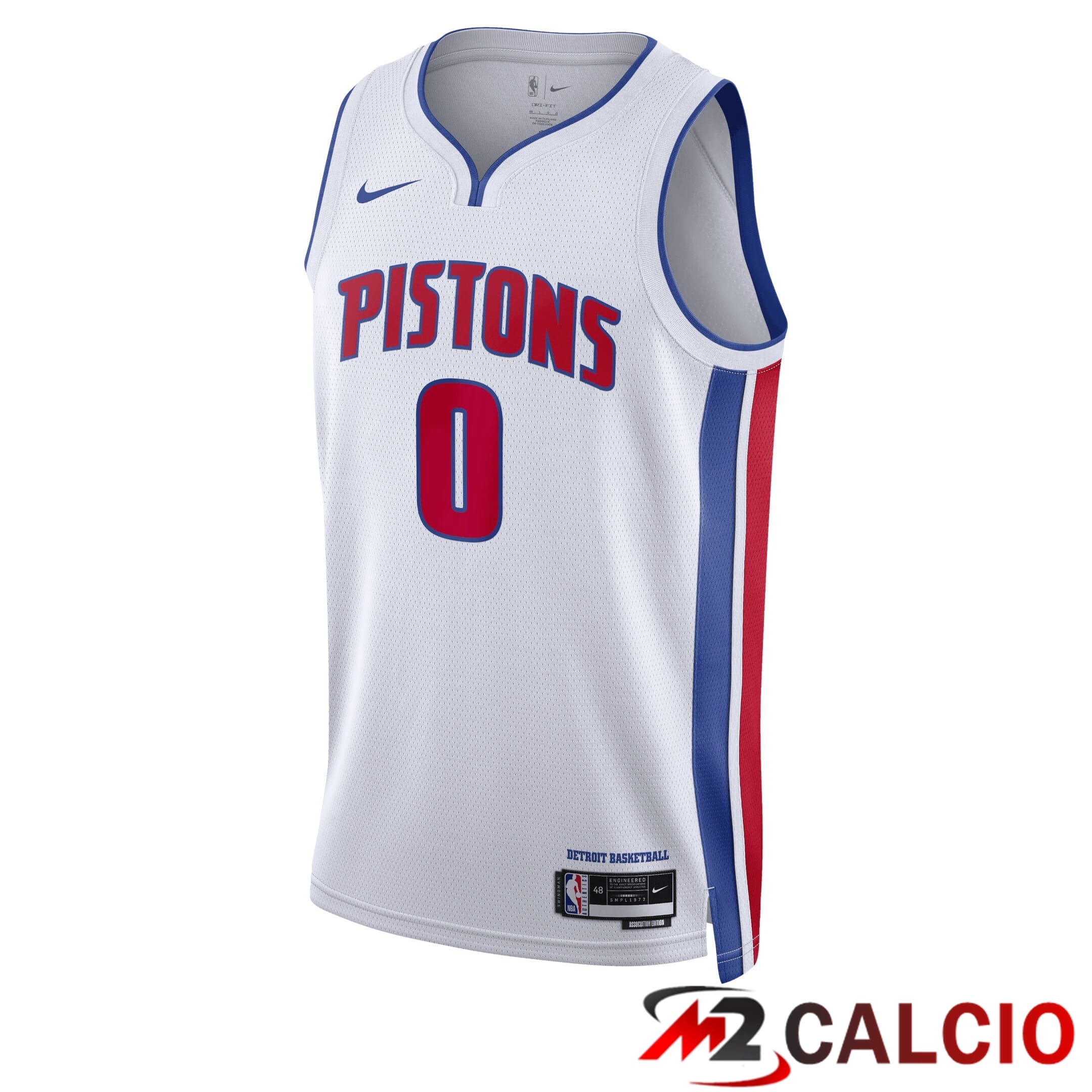 Maglie Calcio Personalizzate,Tute Calcio Squadre,Maglia Nazionale Italiana Calcio | Maglie Detroit Pistons Nike Association Edition Swingman - Bianca - Jalen Duren - Unisex