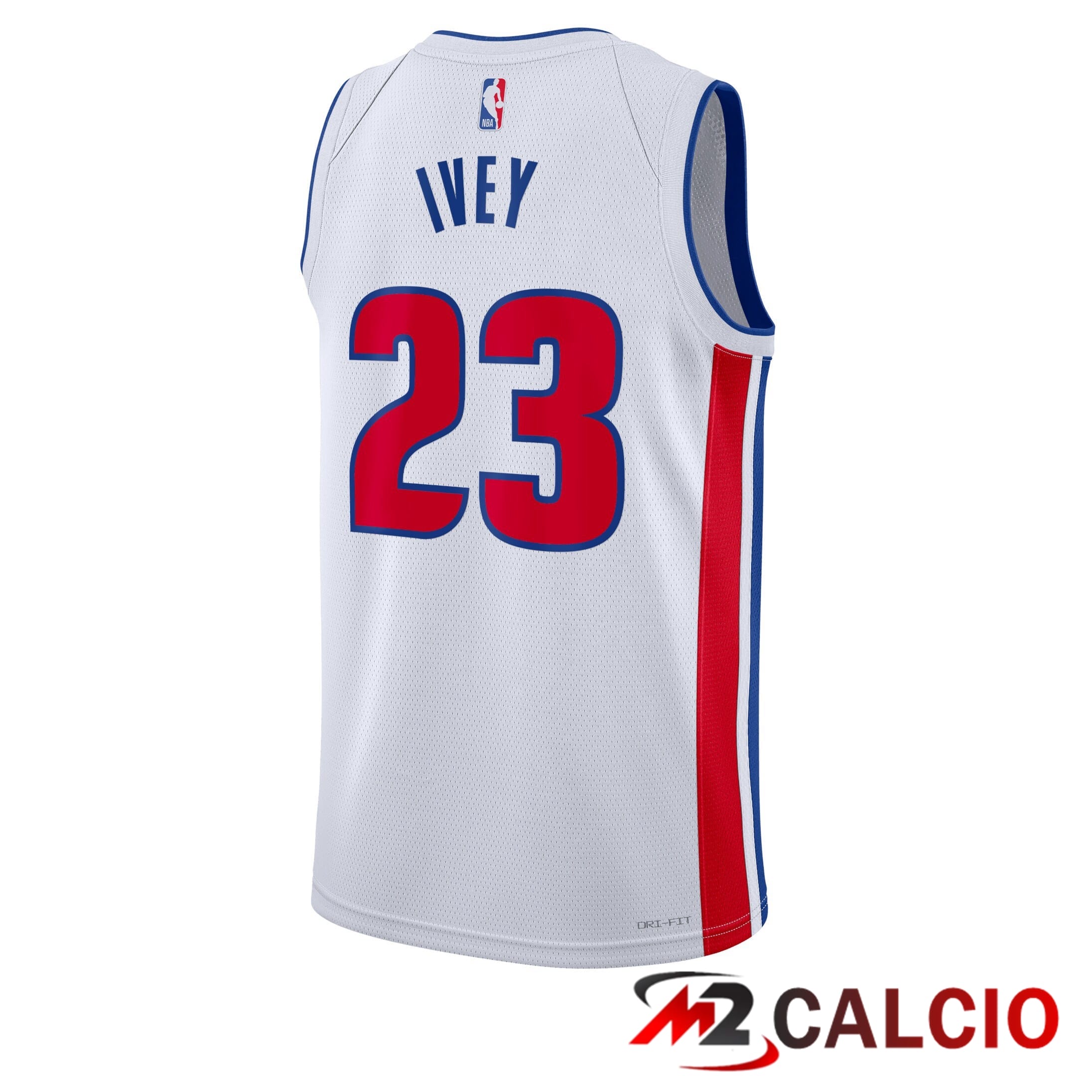 Maglie Detroit Pistons Nike Association Edition Swingman - Bianca - Jaden Ivey - Unisex